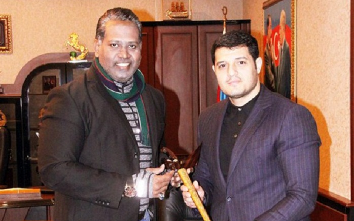 Chief of International Pencak Silat Federation visits Azerbaijan
